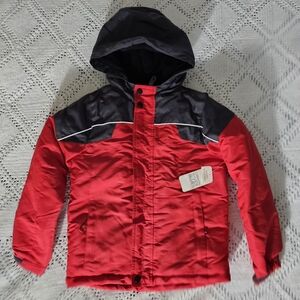 Canyon River Blues Kids Red and Black Puffer Jacket